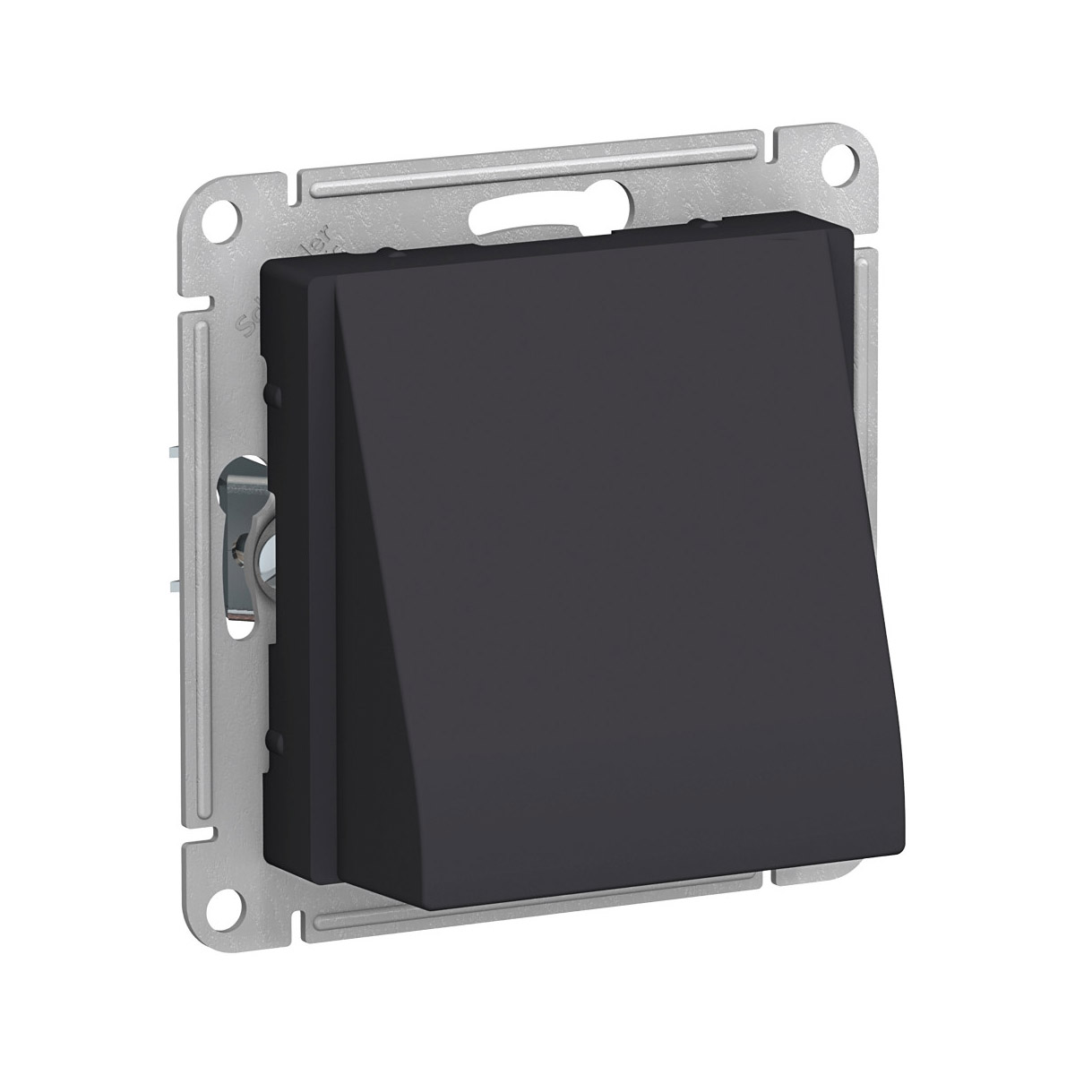 Вывод кабеля "atlasdesign" (механизм) карбон (1/5/20) "schneider"