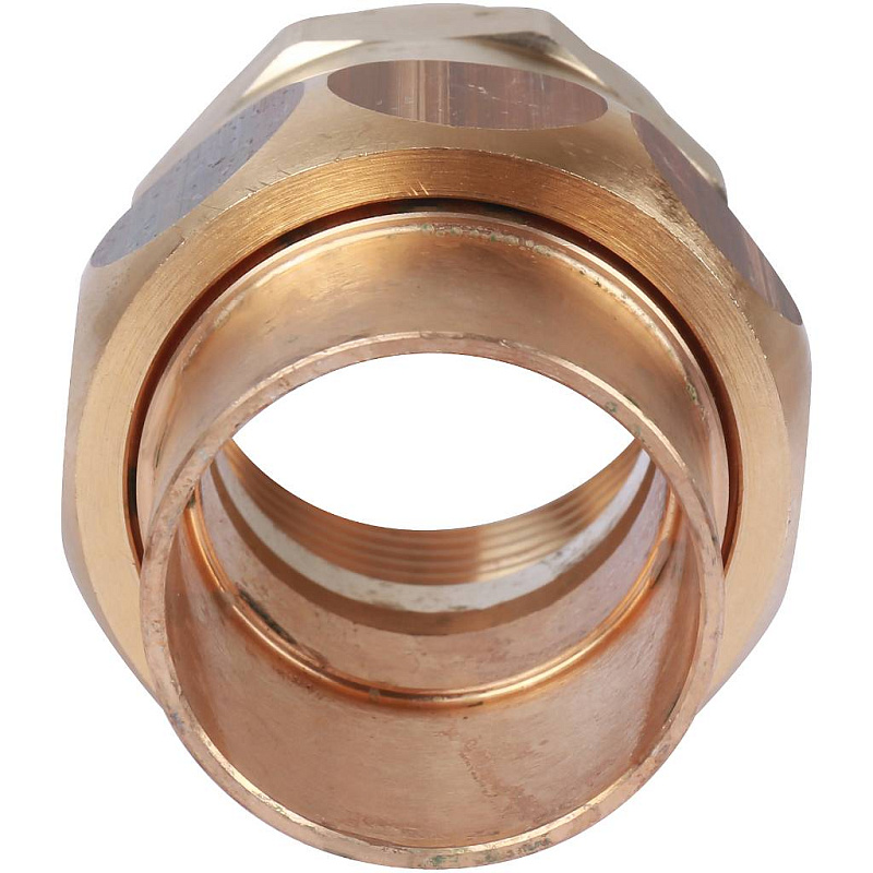 Американка (сгон) 54x2" ВР самоуплотняющаяся под пайку SANHA бронзовый 14340542