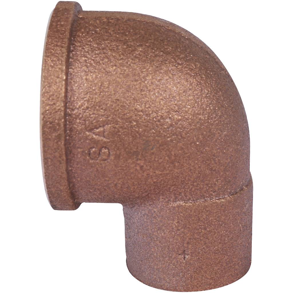 Угол переходной 22x1" (ВР) SANHA под пайку бронзовый 14090221