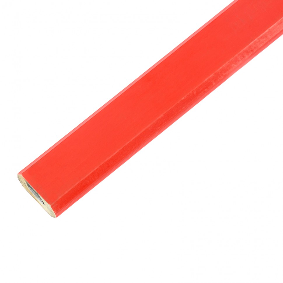 Набор карандашей малярных прямоугольных с точилкой в тубе, 175 мм, 10 шт Matrix (84814)