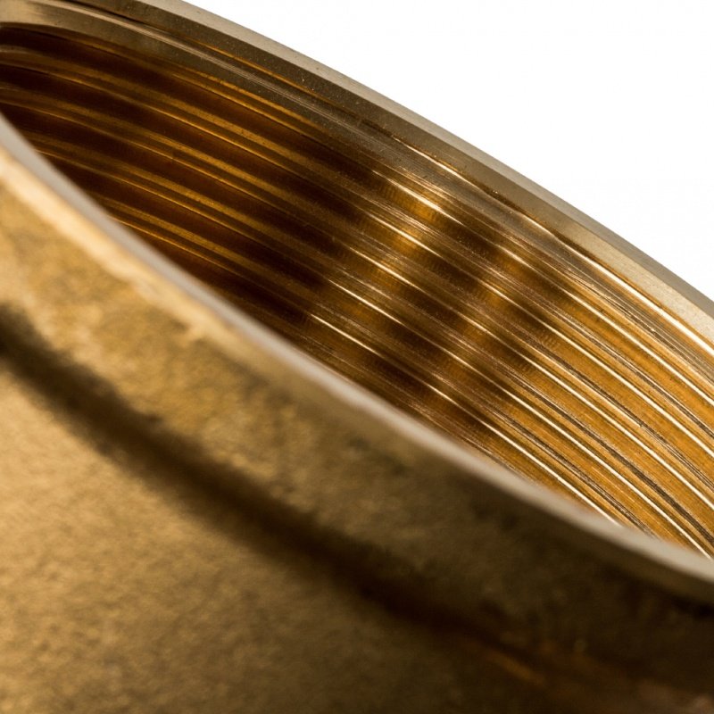 Муфта резьбовая 2" ВР латунь STOUT