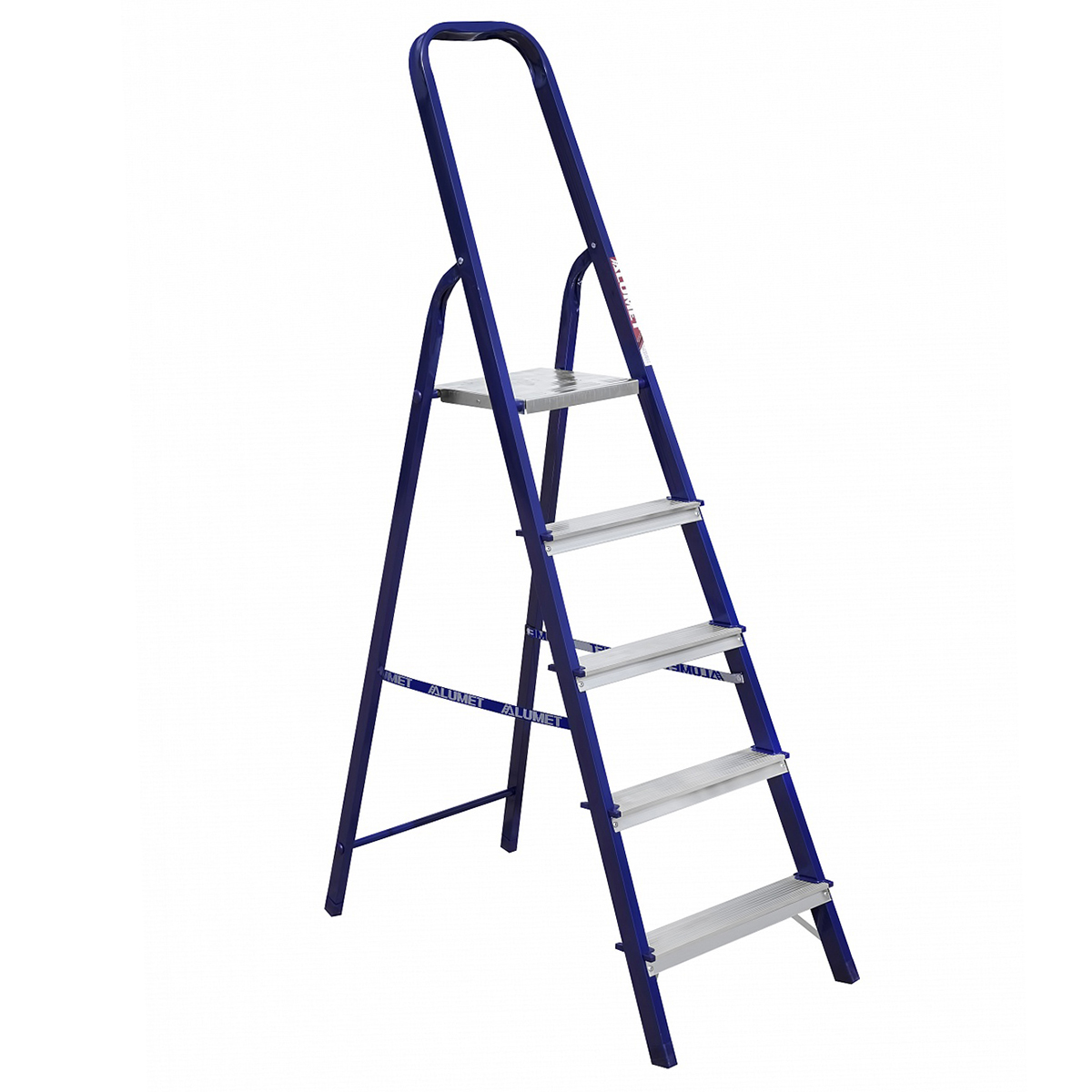 Стремянка стальная  5 ступеней (1) "алюмет"