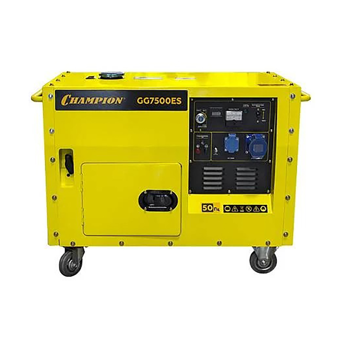 Генератор бензиновый gg7500es "champion"