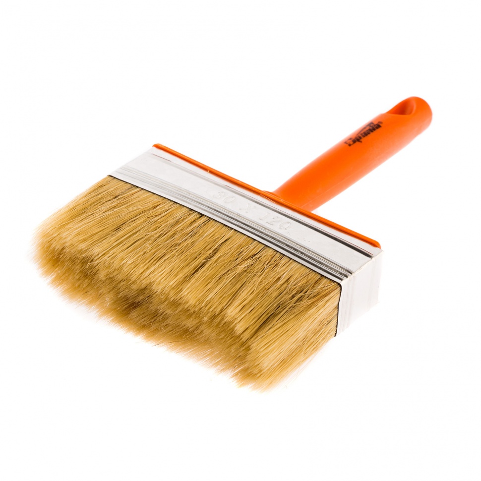 Кисть-ракля, 30 х 120 мм, натуральная щетина, пластмассовый корпус, пластмассовая ручка Sparta (841035)