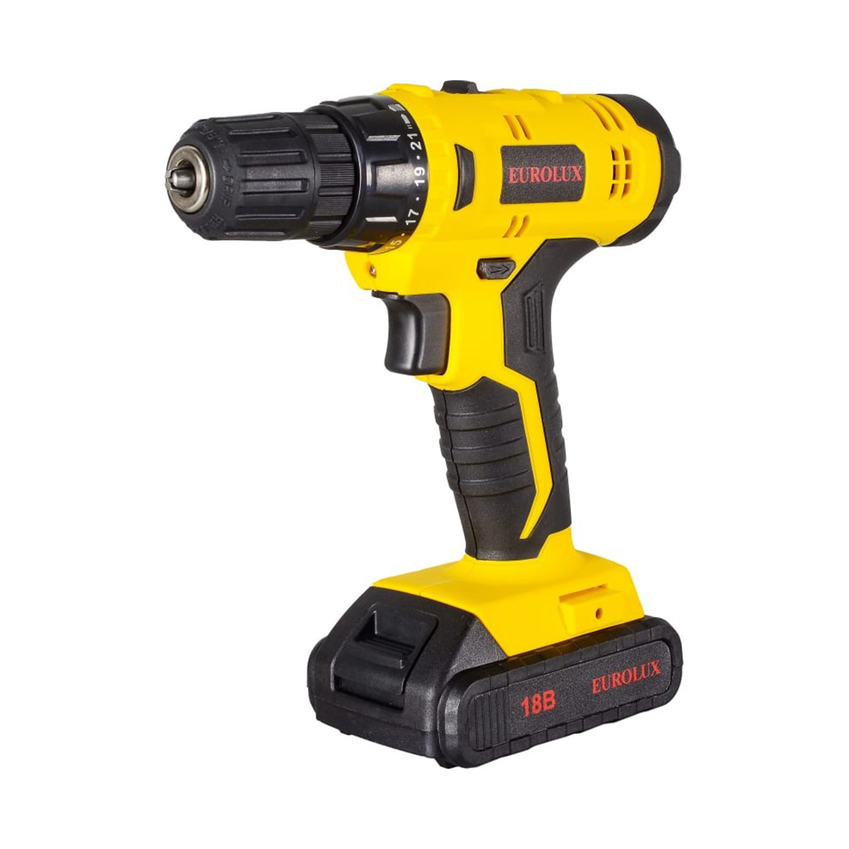 Дрель-шуруповерт аккум. да-18/2li (1) "eurolux"