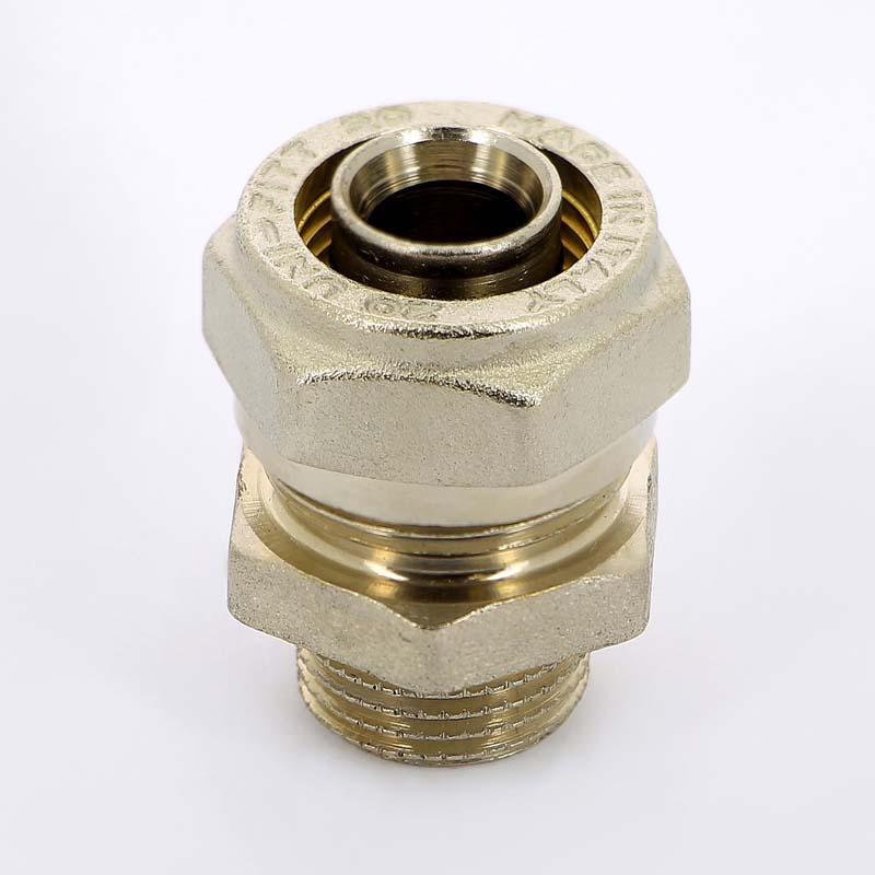 Обжимная муфта НР 20 х 1/2" UNI-FITT для металлопласта