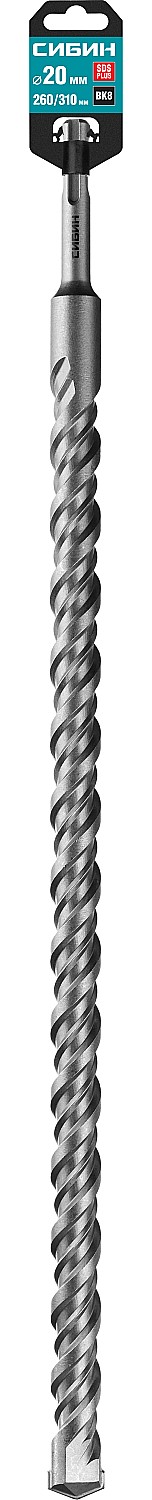 СИБИН 20 х 310 мм, SDS-plus бур (29312-310-20)