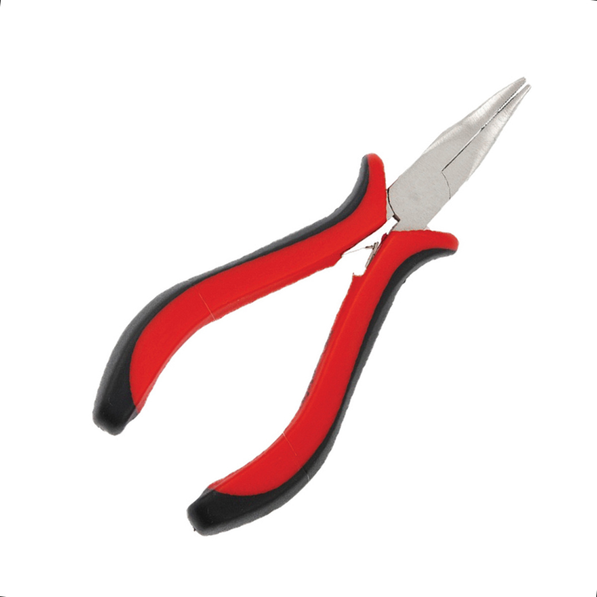 Тонкогубцы мини изогнутые 130 мм (1/10/120) "кедр"  145-0011