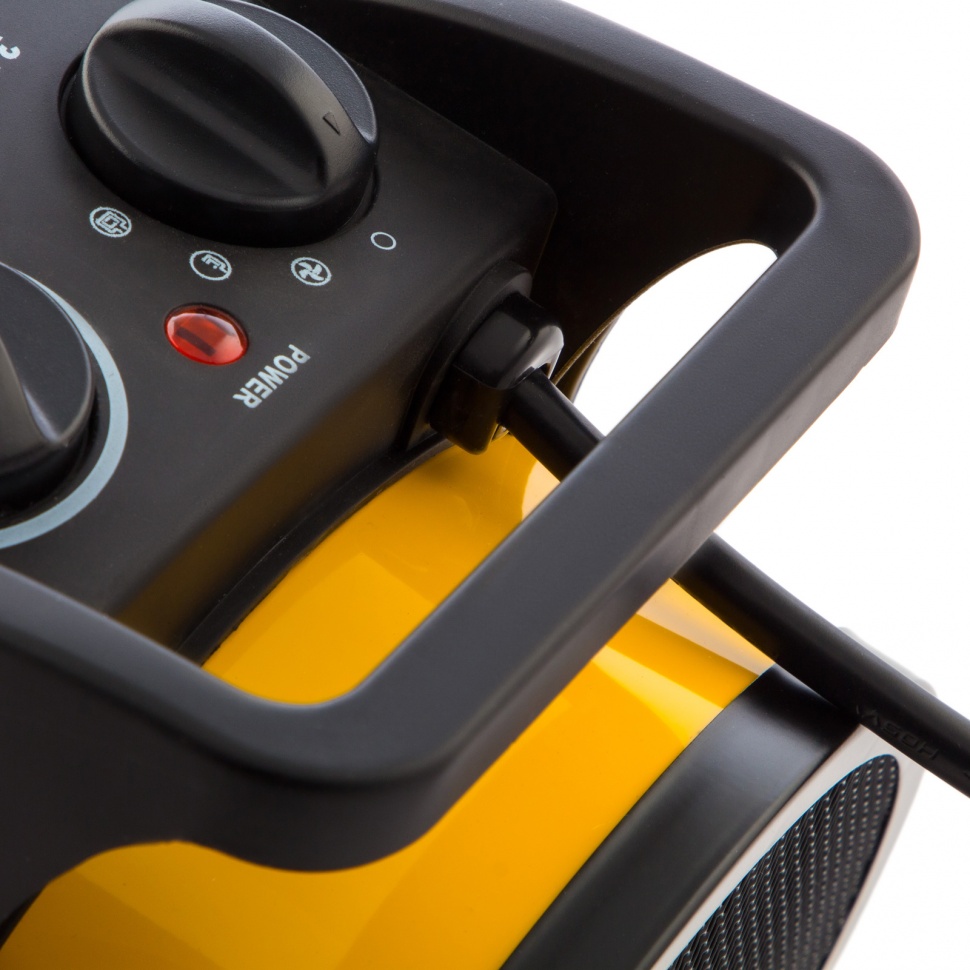 Тепловая пушка, керамический нагреватель (тепловентилятор) DHC 3-150, 230 В, 0.025/1.5/3 кВт Denzel (96431)