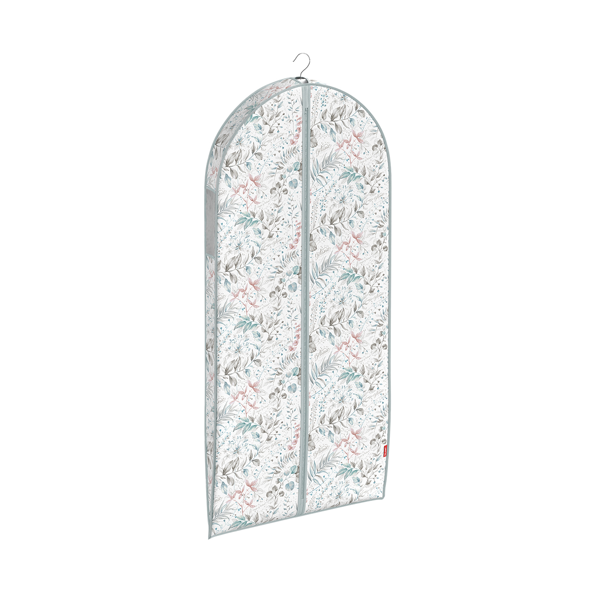 Чехол для одежды объемный "botanic" 60*137*10 см с прозрачной вставкой (1/24) "valiant" bt-cv-137