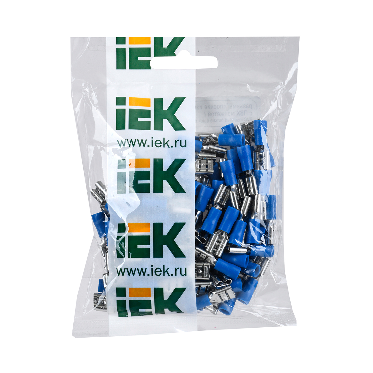 Разъем плоский рпим 2-250, упак. 100 шт. (1/10/120) "iek"