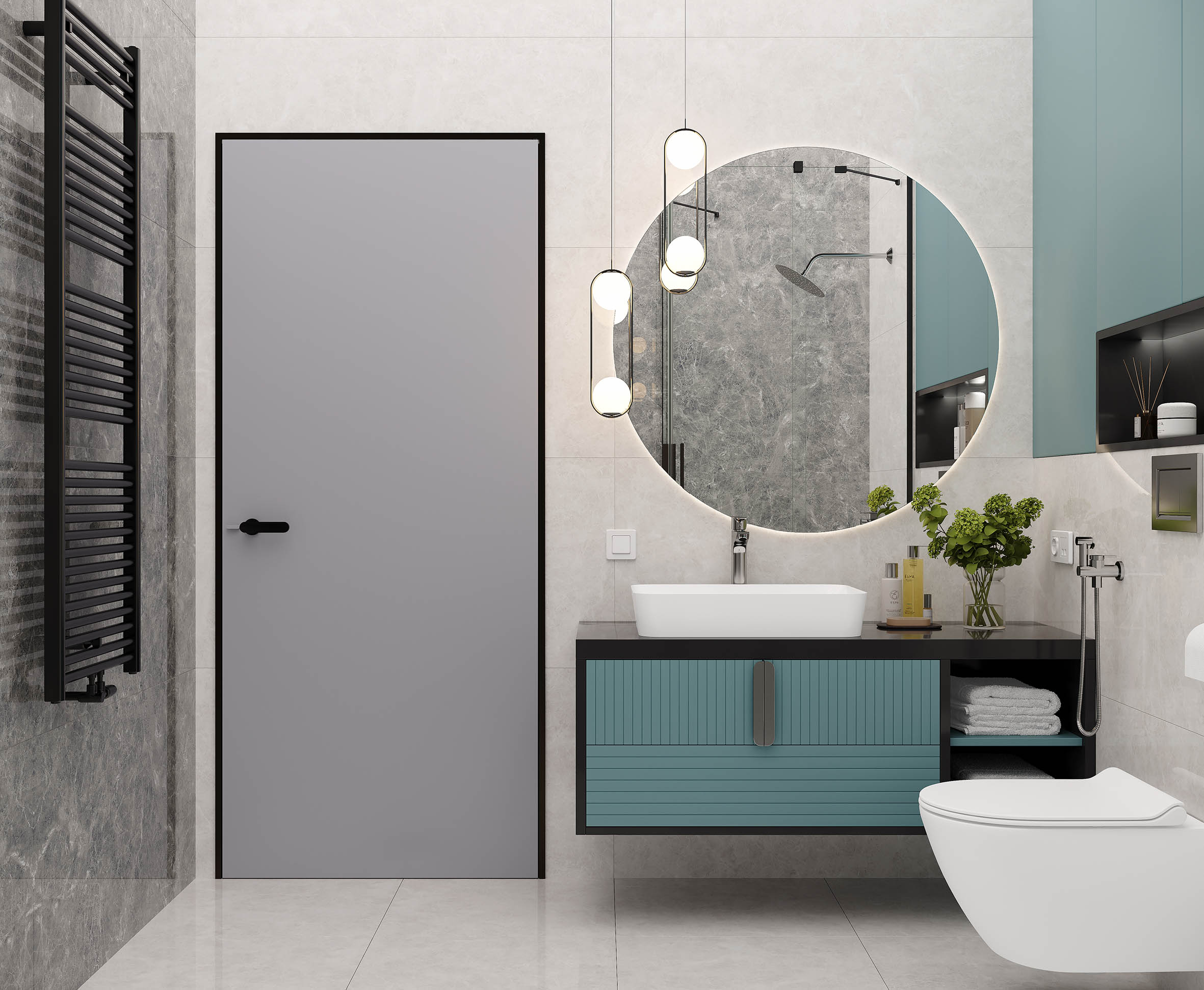 Orlando blanco керамогранит светло-серый полированный 60x60