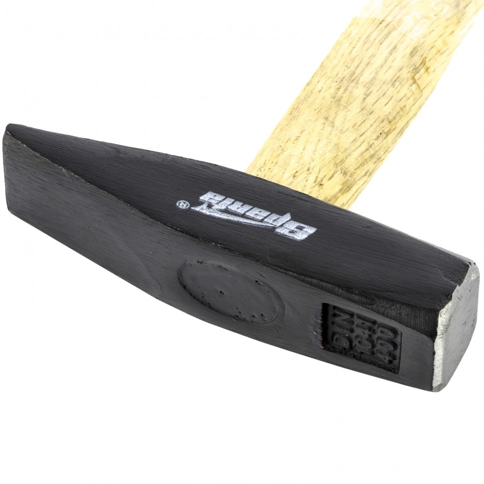 Молоток слесарный, 400 г, квадратный боек, деревянная рукоятка Sparta (102085)