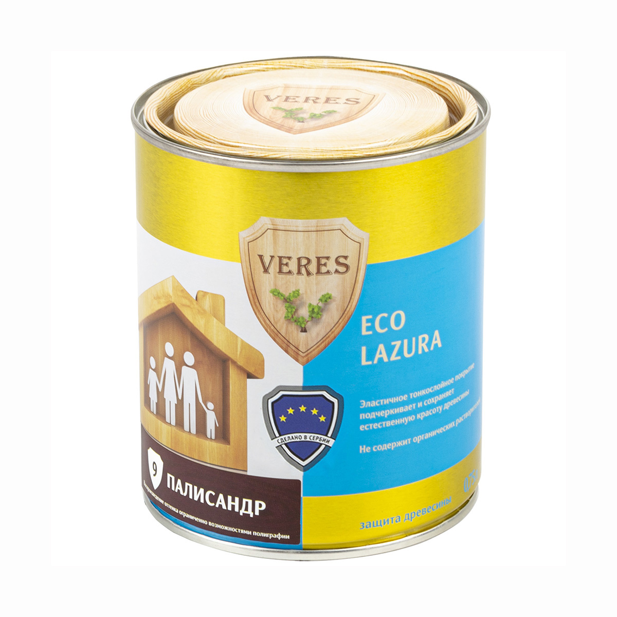 Верес эко № 9 палисандр  0,75 л (1/6) "veres"
