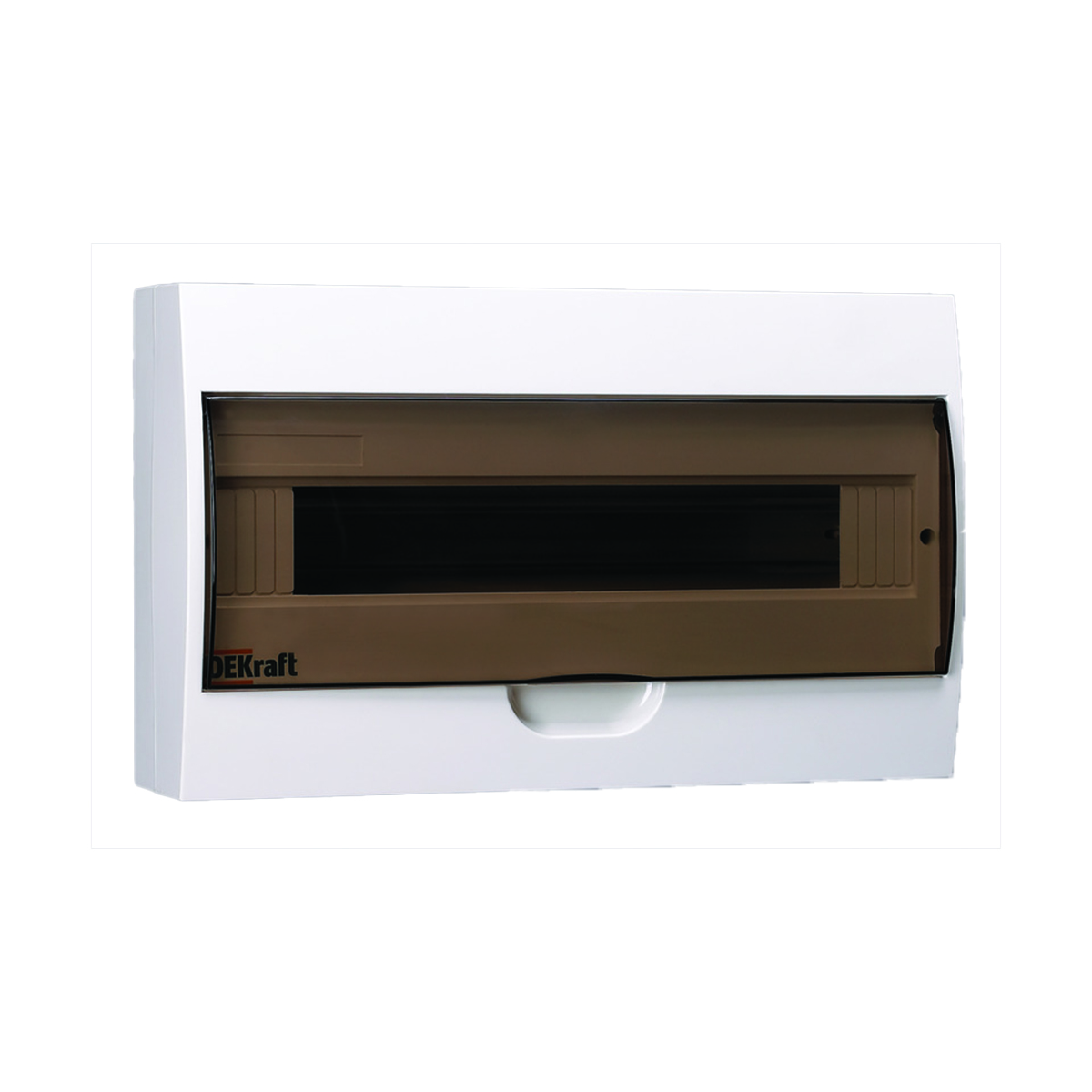 Щиток распределительный навесной щрн-п-18 18 модулей, пластик (1/10) "dekraft"