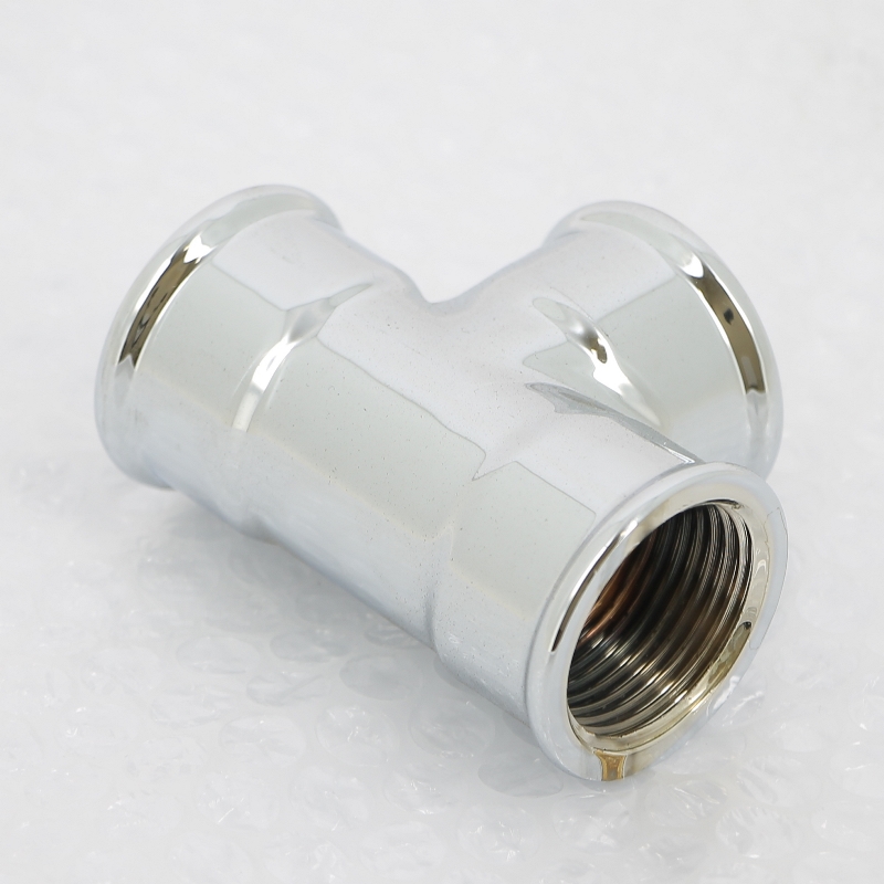 Тройник резьбовой (ВР) 1" бронза хромированная VIEGA (130190)