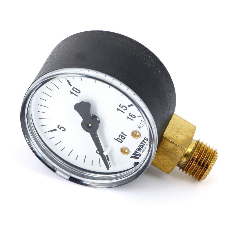 Манометр радиальный F+R200 50 мм 1/4" 16 бар WATTS