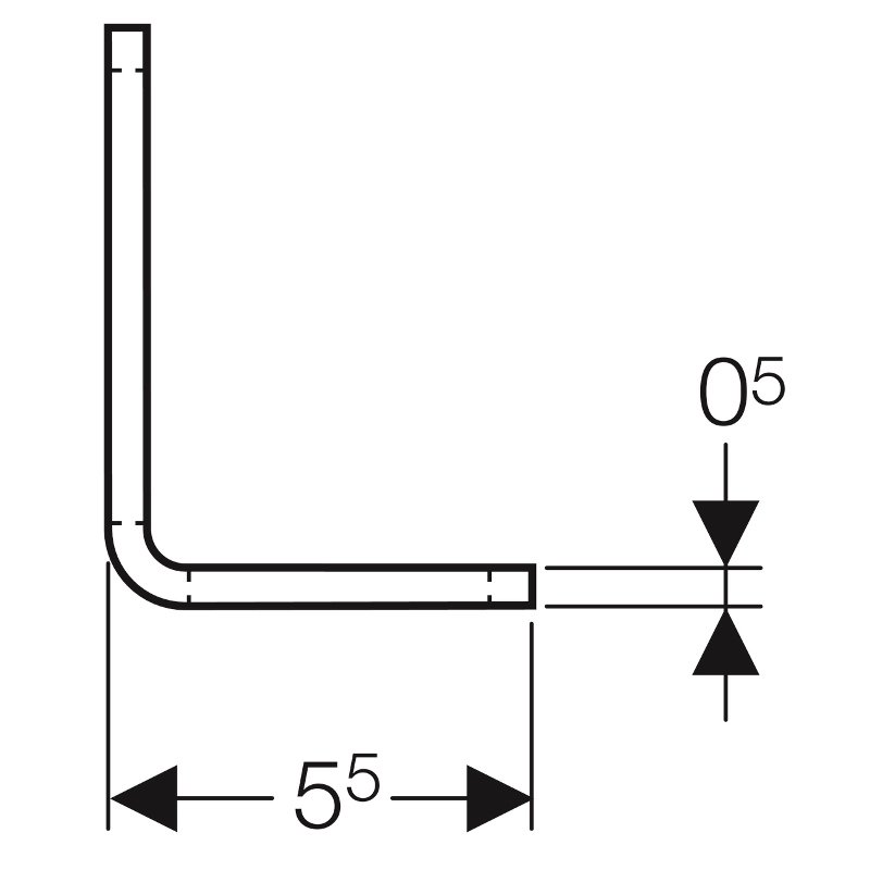 Монтажный кронштейн Geberit GIS