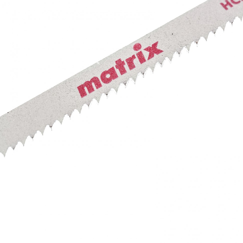 Полотна для электролобзика  по дереву, 3 шт, T111B, 75 x 2 мм, HCS Matrix (78225)