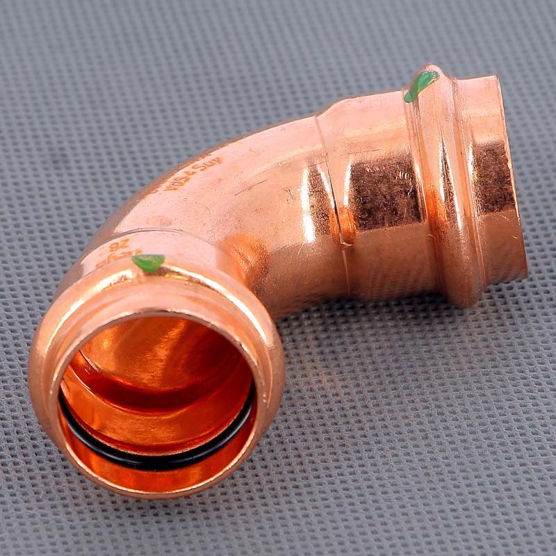 Угол пресс медный Profipress VIEGA 28