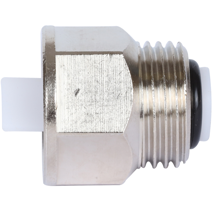 Клапан отсечной 1/2" никелированный STOUT