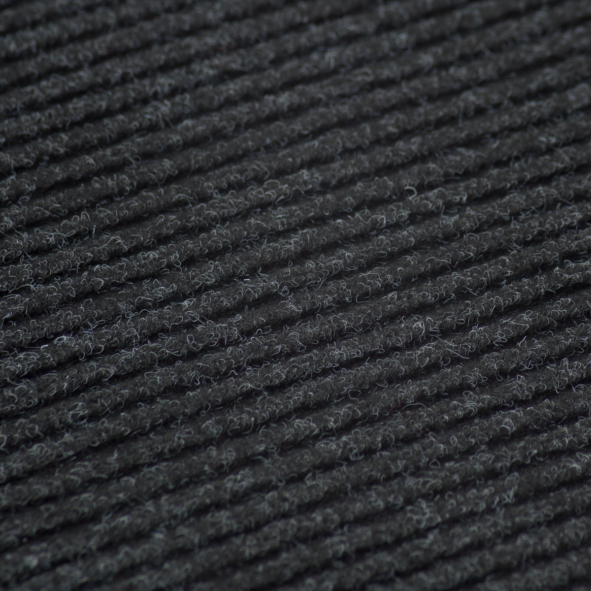 Коврик влаговпитывающий "ребристый"  90*150 см (черный) (1/5) "sunstep" 35-073