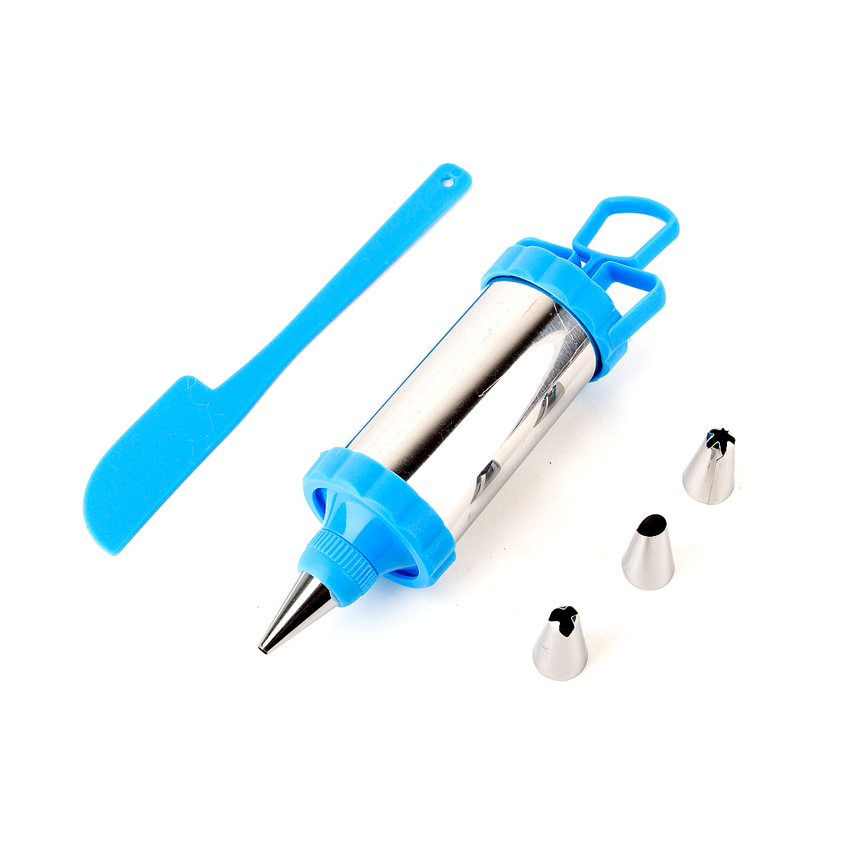 Шприц кондитерский + 4 насадки (1/144)  9902604