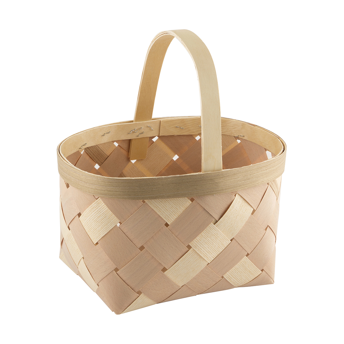 Корзина плетеная 10 л береза (1/6) "park"