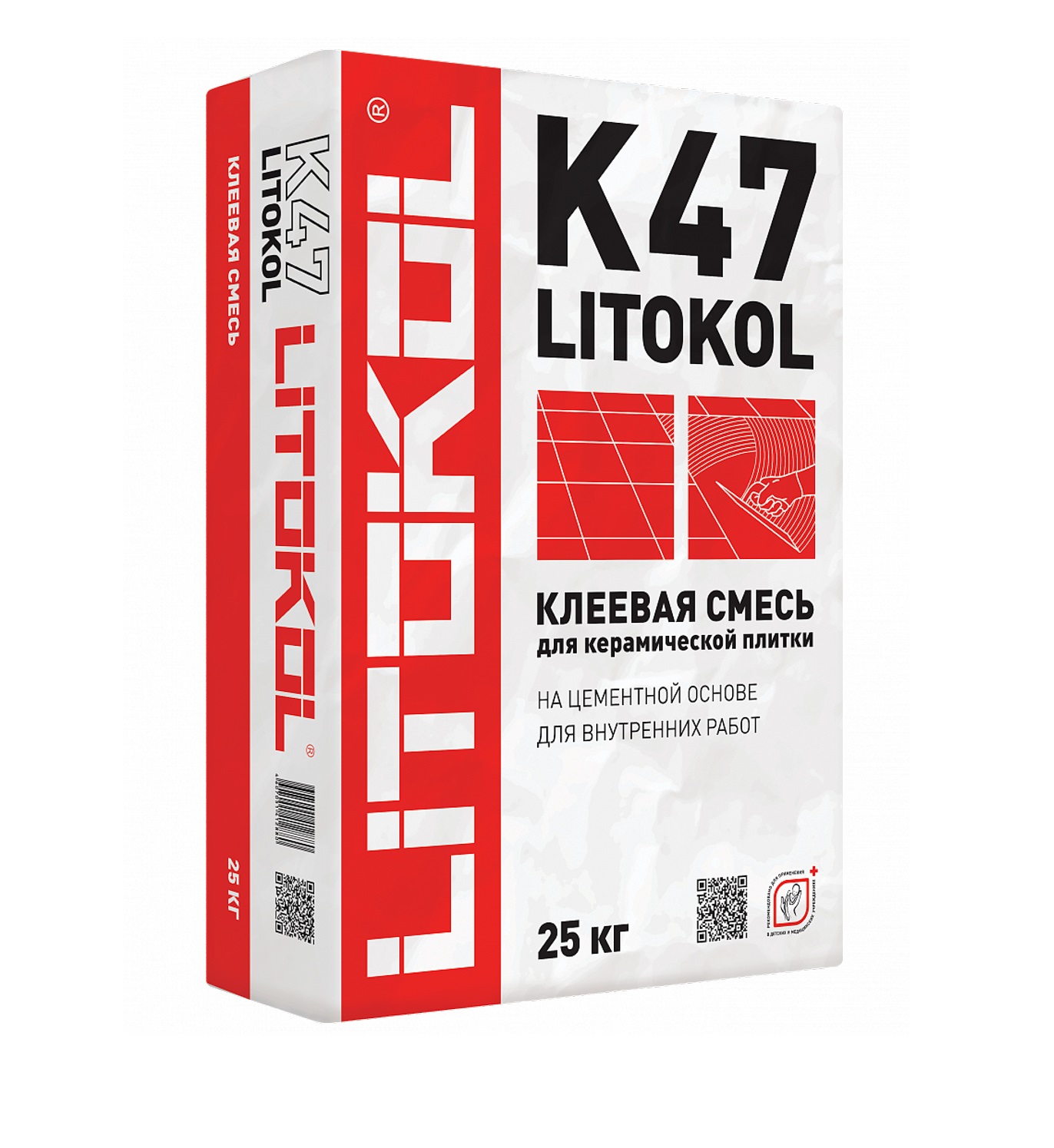 Плиточный клей LITOKOL K47 (Литокол К47) 25 кг