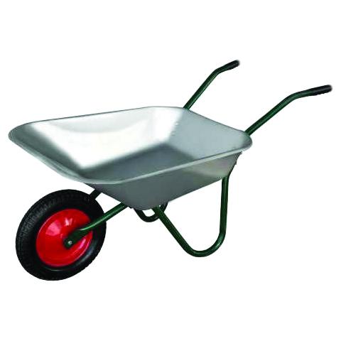 Тачка садовая облегченная оцинков. 65 л, колесо с подшипником (3.00-8/16)