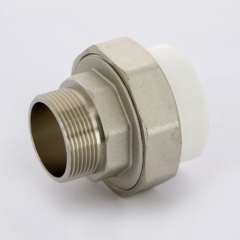 Муфта разборная 50 х 1"1/2 (НР) PRO AQUA полипропиленовая PP-R