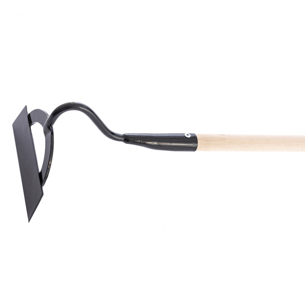 Мотыга стальная усиленная, 170 х 60 х 1430 мм, деревянный черенок, Сибртех (62282)