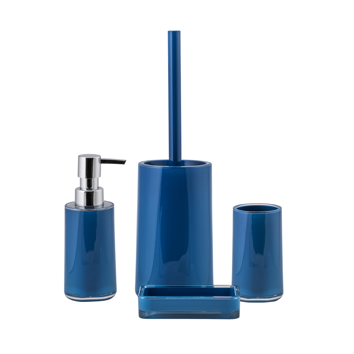 Мыльница "aya" акрил (темно-синий) (1/12) "swensa" swp-7018dbl-04