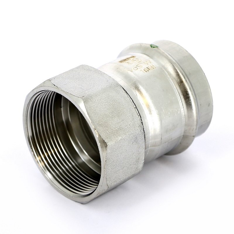 Муфта пресс-В 54x2" нержавеющая сталь Sanpress Inox VIEGA