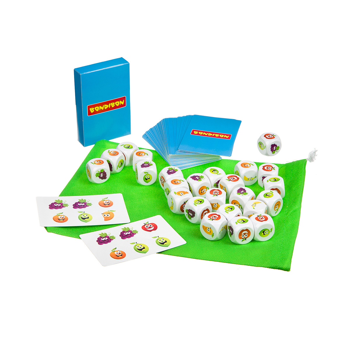 Игра обучающая "фруктомания" "bondibon" вв3447