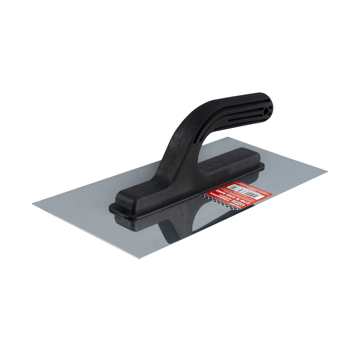 Гладилка прямая нержав. 270 х 130 мм пластм. ручка (1/24) "кедр" 145-0070