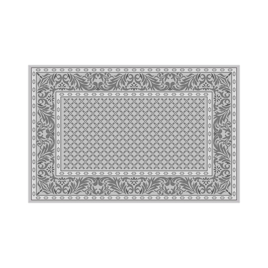 Ковер циновка "эко" 1,2*1,7 м  77010/55 (1/10) "люберецкие ковры"