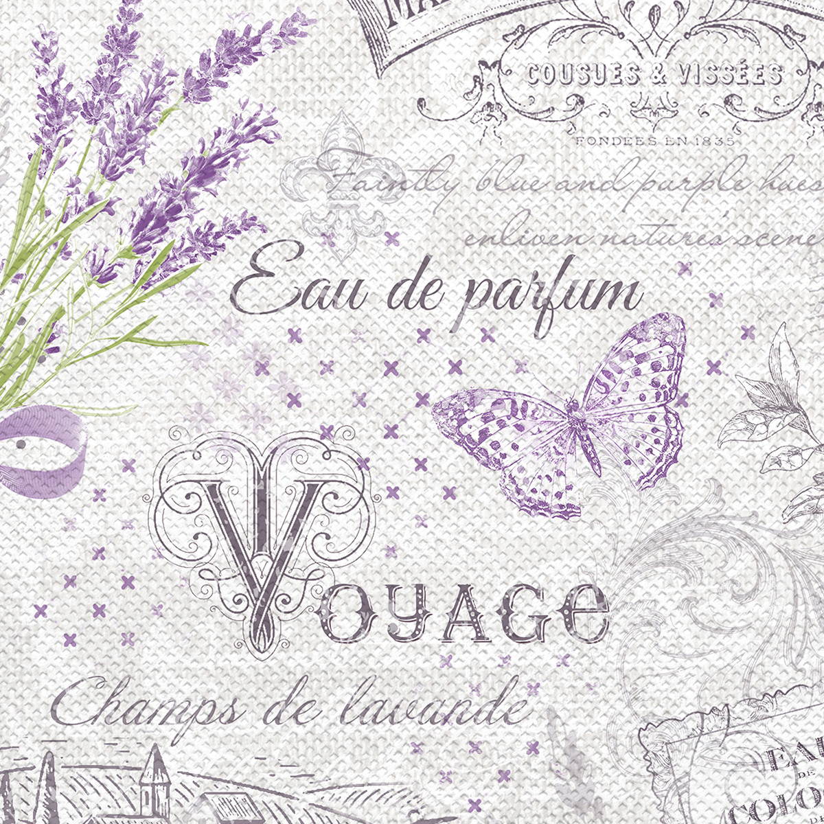 Органайзеры для косметики и аксес. "lavande" набор 2 шт. (1/24) "valiant" lv-s4s4