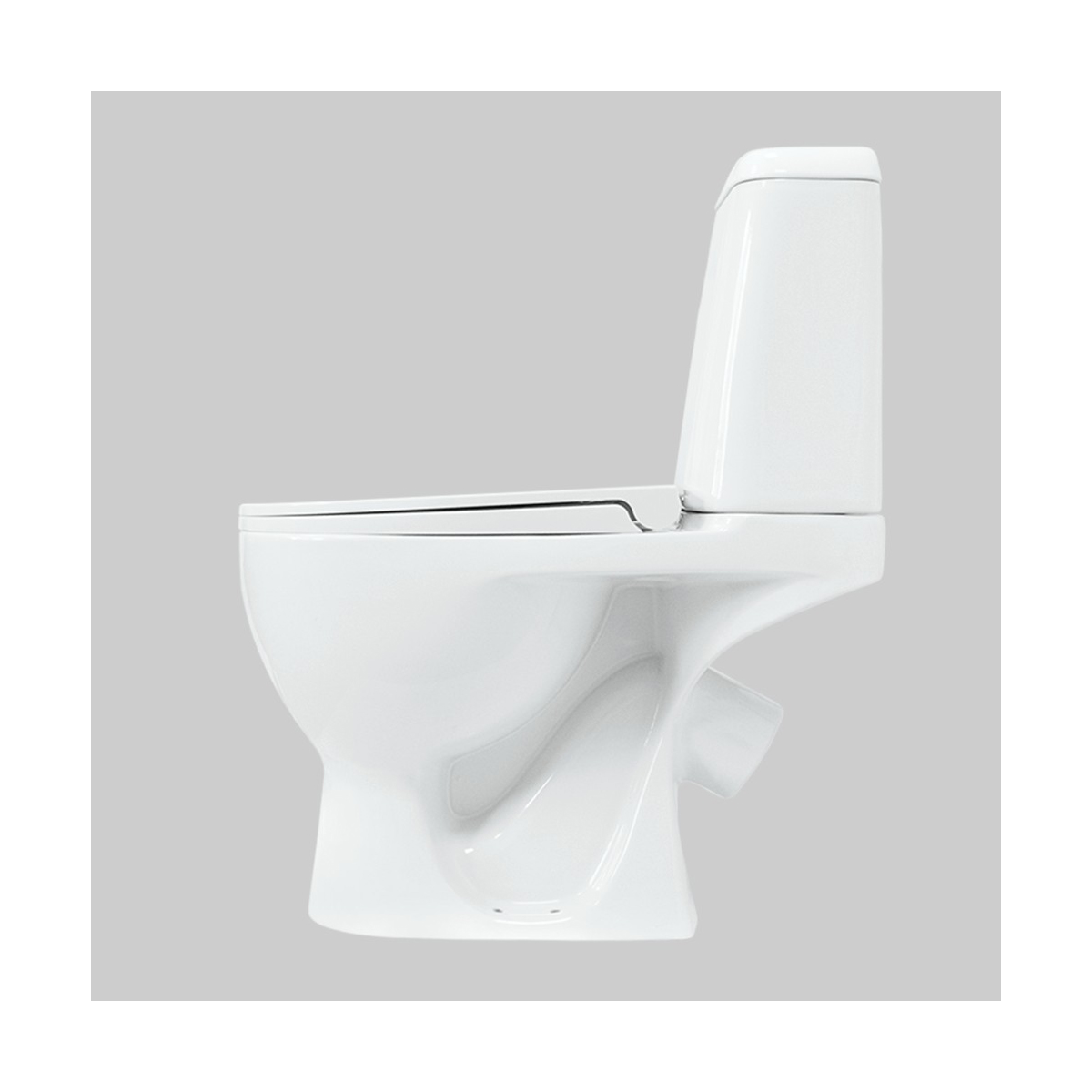 Унитаз напольный "max" белый "sanita luxe"  wc.cc/max/2-dm/wht.g/s1