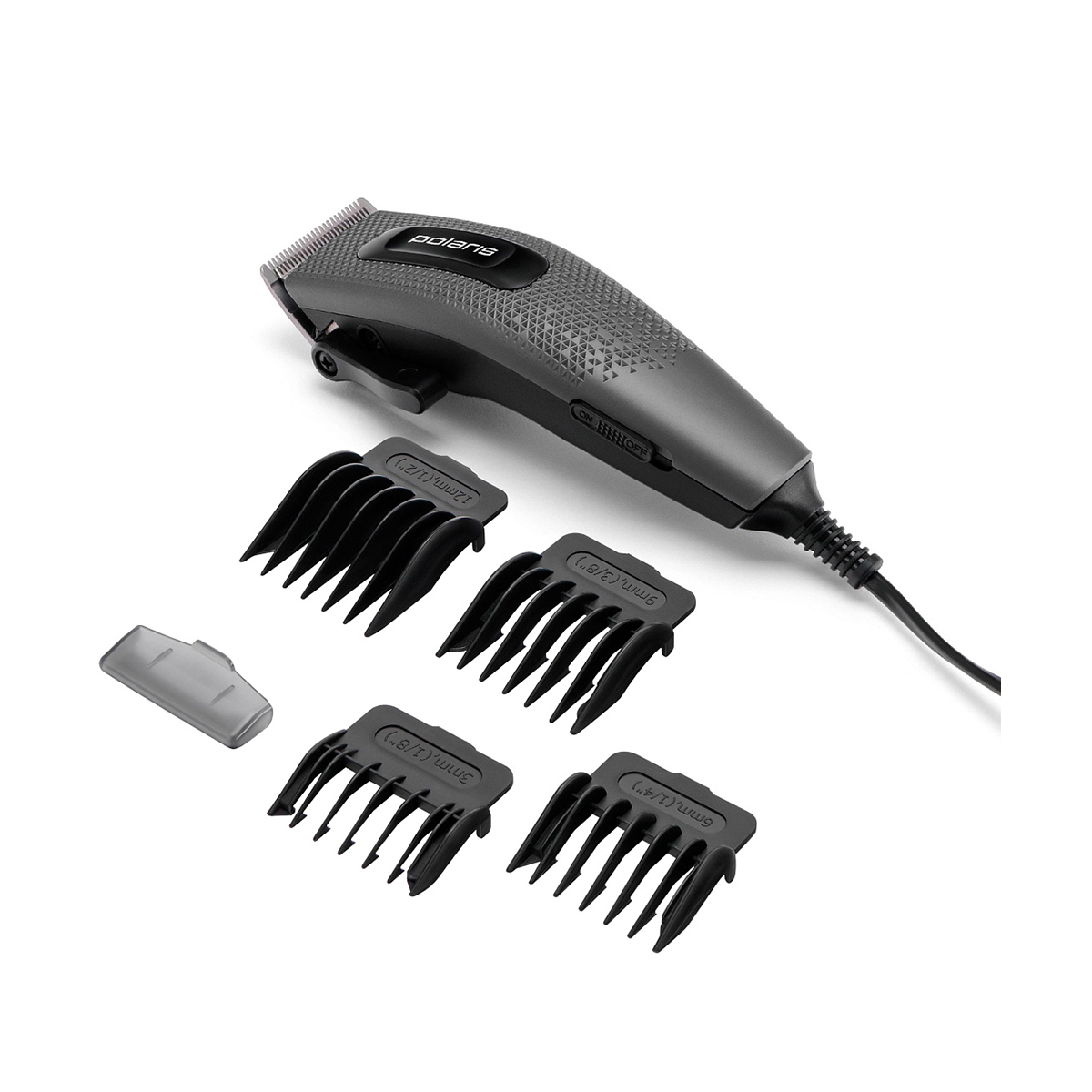 Машинка для стрижки волос phc 0954 (от сети) серый (1/12) "polaris"