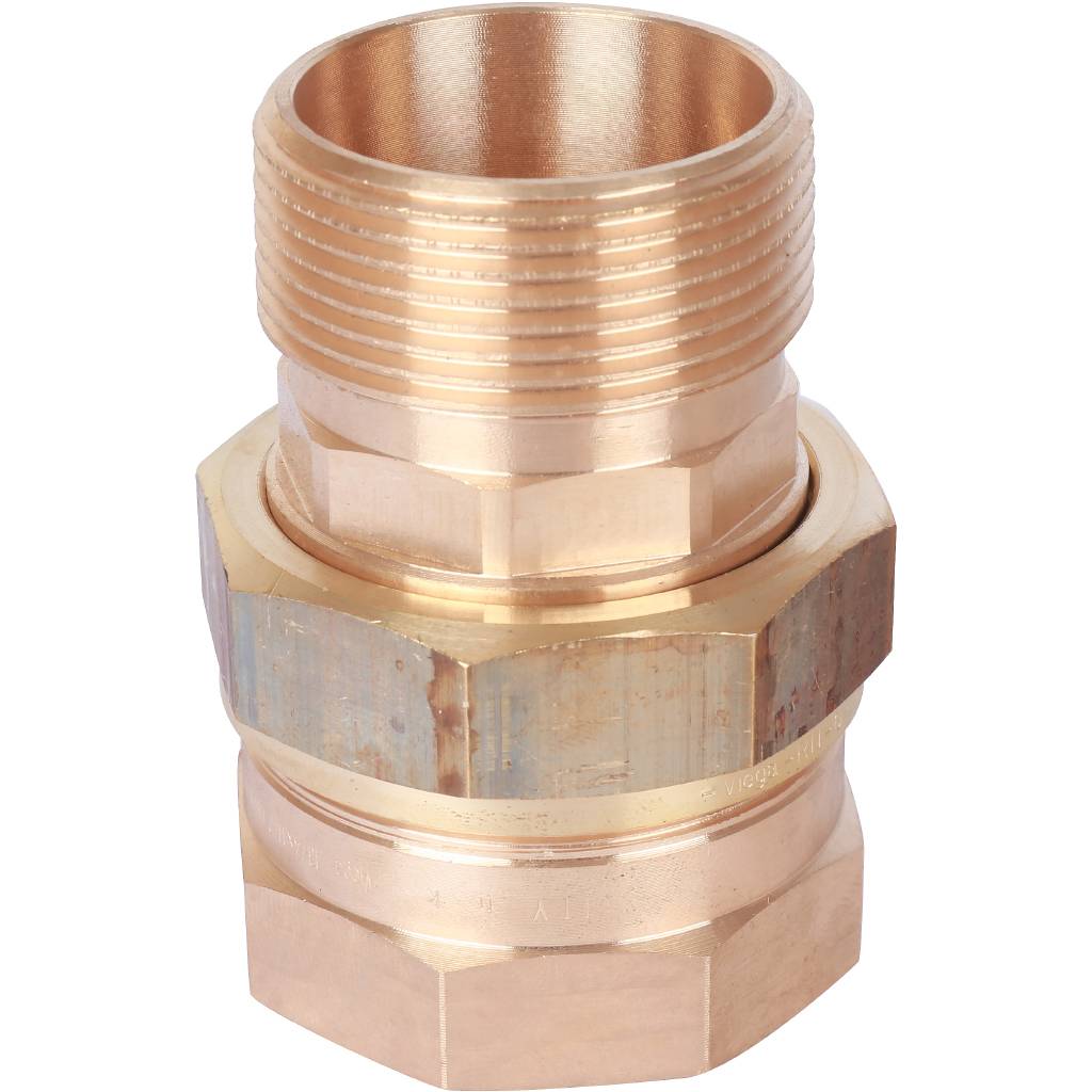 Американка резьбовая ВН 1"1/2 с плоским уплотнением бронза VIEGA (271336)