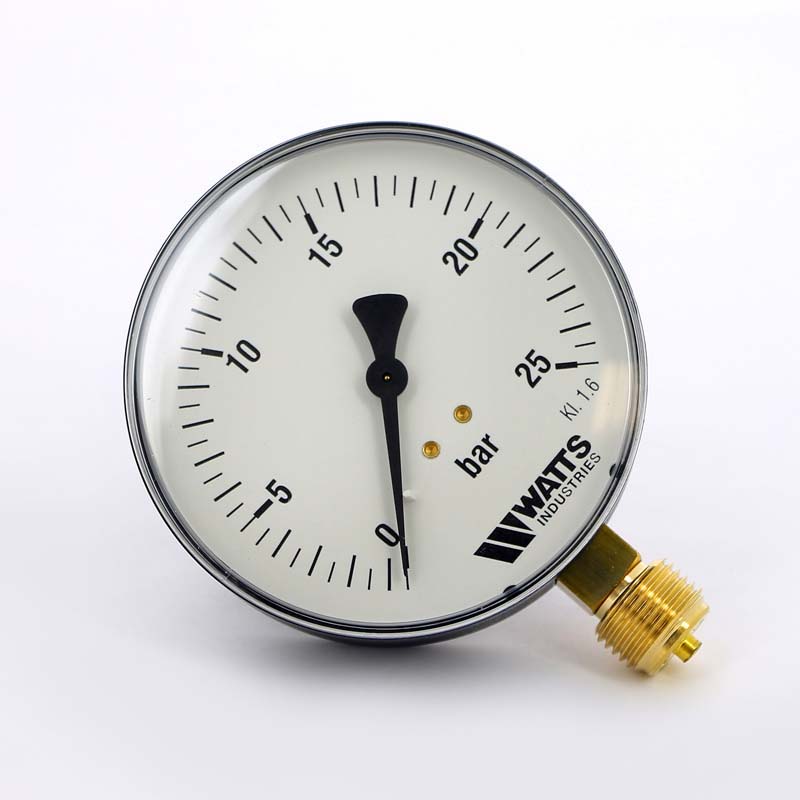 Манометр радиальный F+R200 100 мм 1/2" 25 бар WATTS