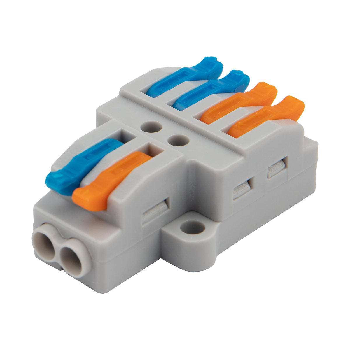 Клемма проходная разветвительная смк 2 х 2, 2 полюса (50/2000) "rexant" 07-5235