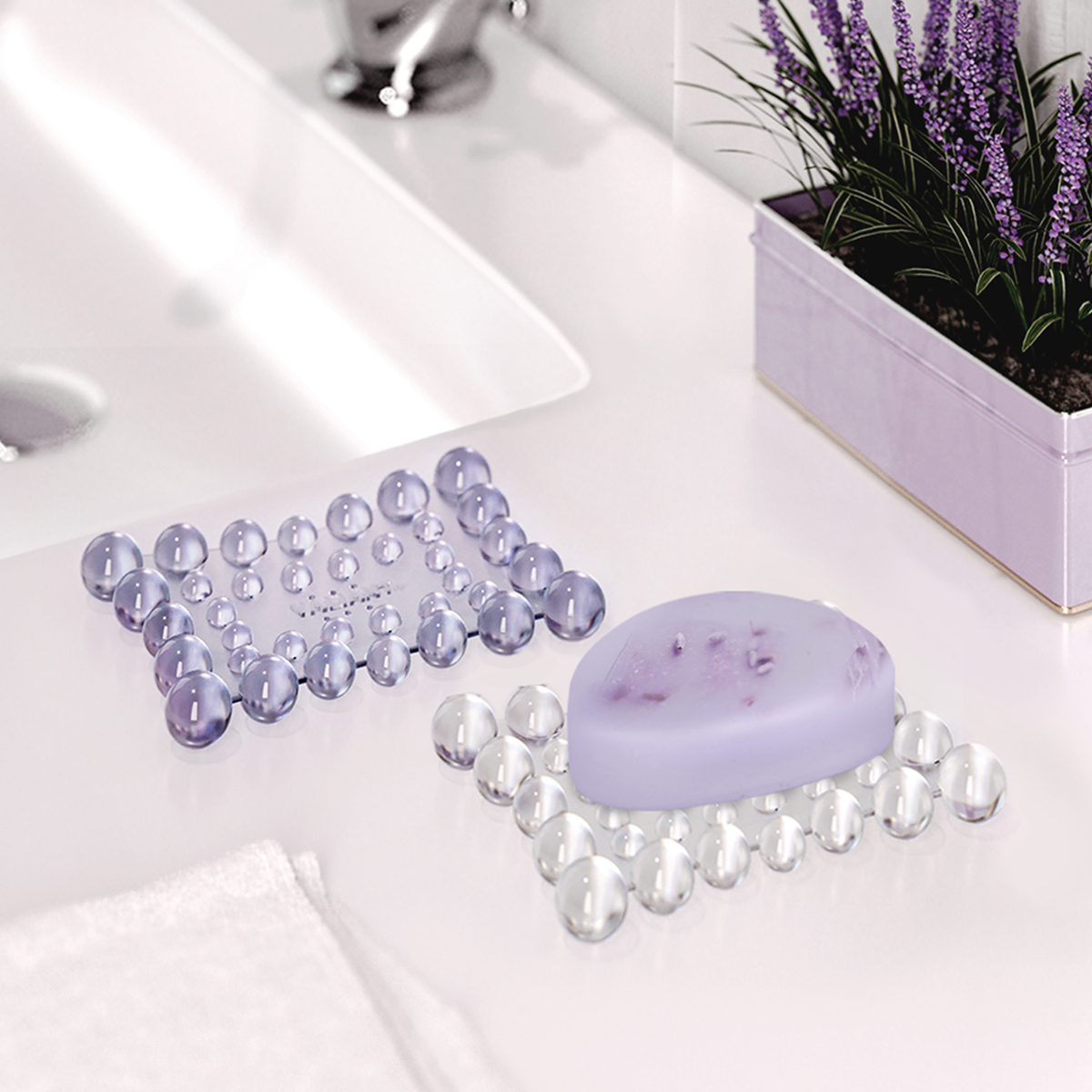 Мыльницы "lavande" набор 2 шт. (1/96) "valiant" lv-v-sds