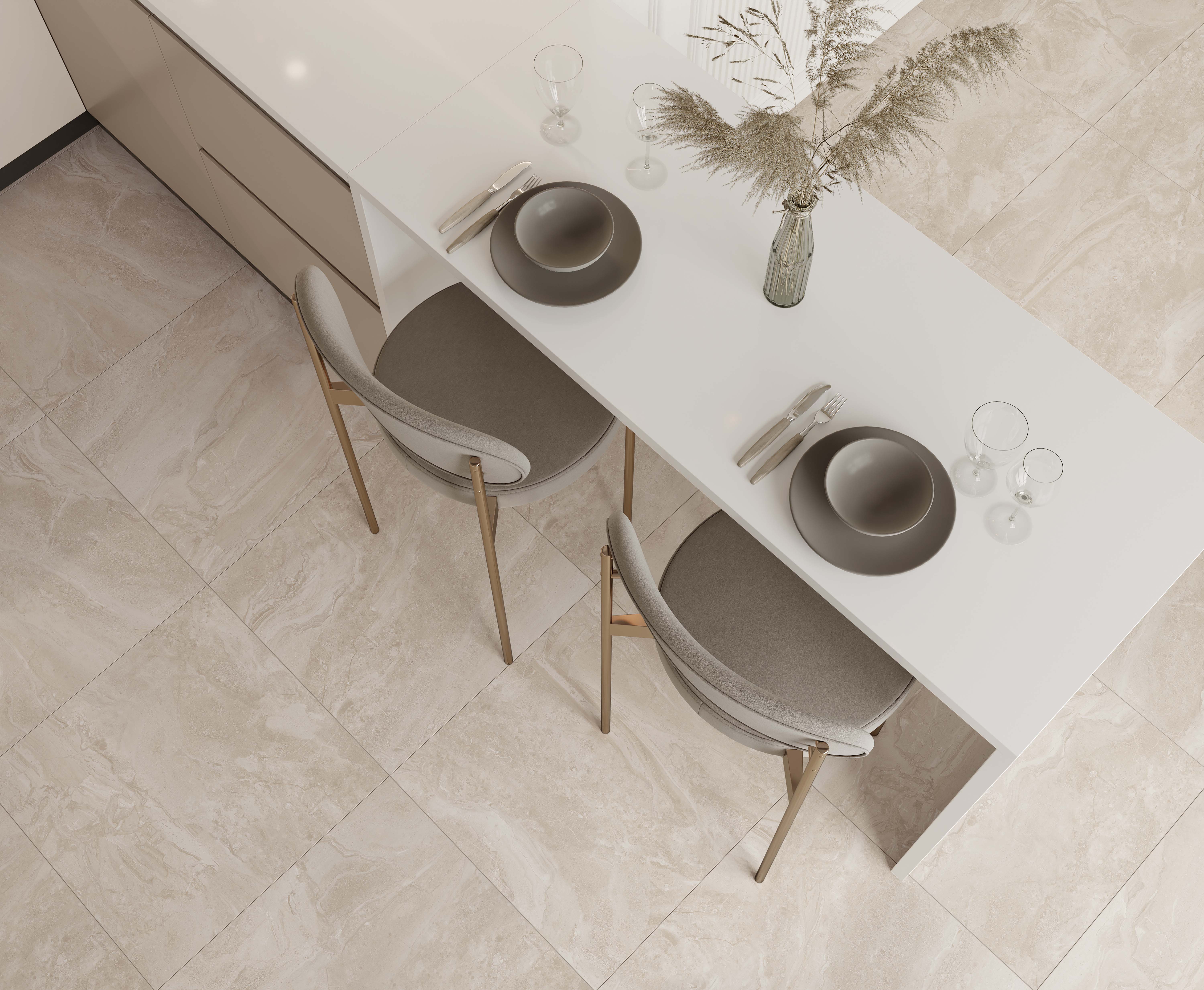 Paco beige керамогранит бежевый матовый 60x60