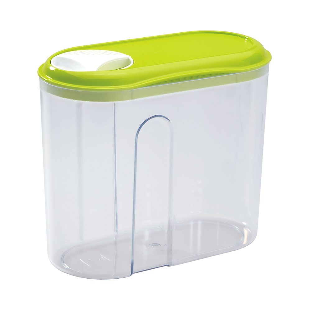 Емкость для сыпучих продуктов с дозатором 1 л (1/27) "бытпласт"