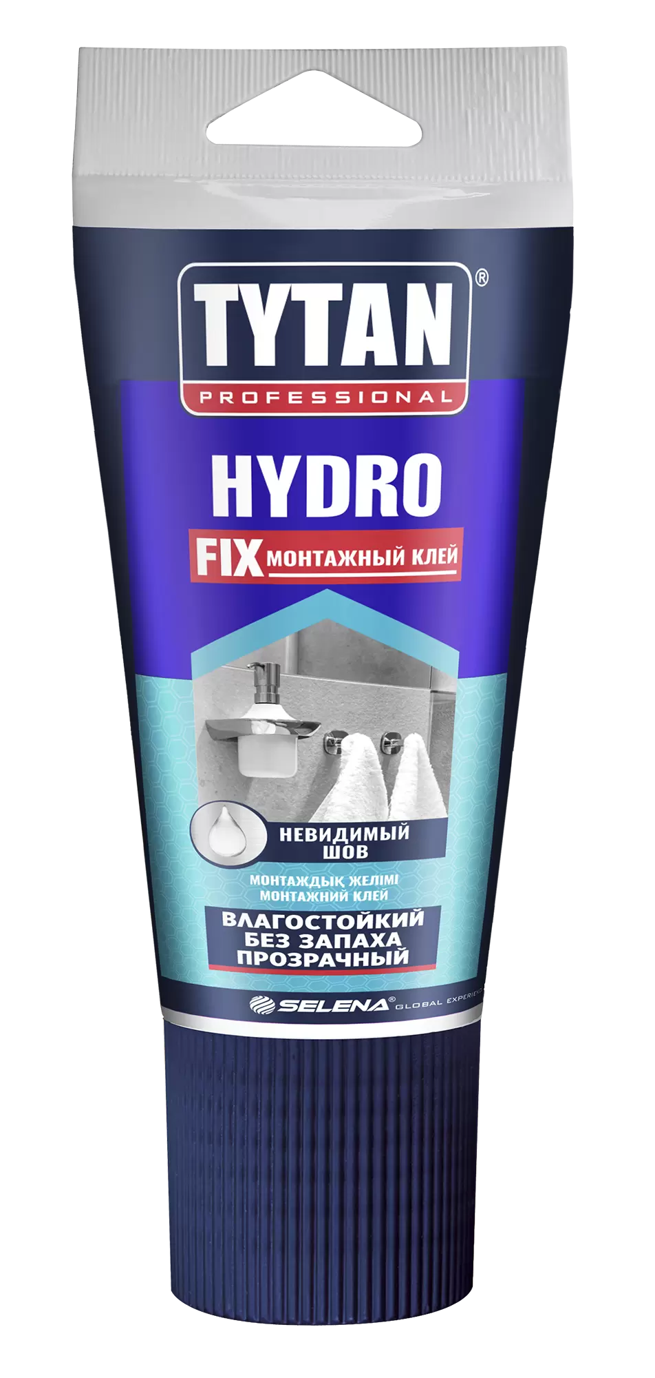 TYTAN PROFESSIONAL HYDROFIX клей монтажный на водной основе, блистер, прозрачный (150мл)