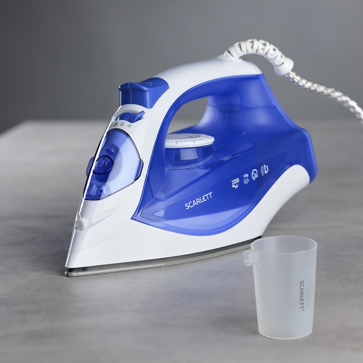 Утюг sc-si30k23 2200 вт подошва керамич. (1/10) "scarlett"