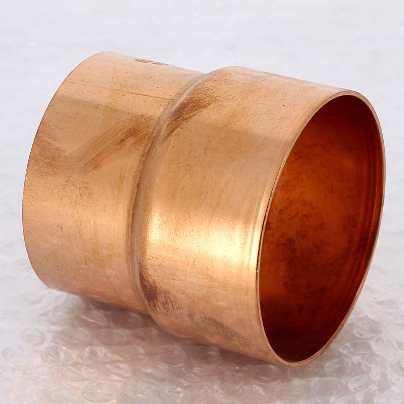 Муфта переходная двухраструбная 89 х 76 мм VIEGA пайка медная