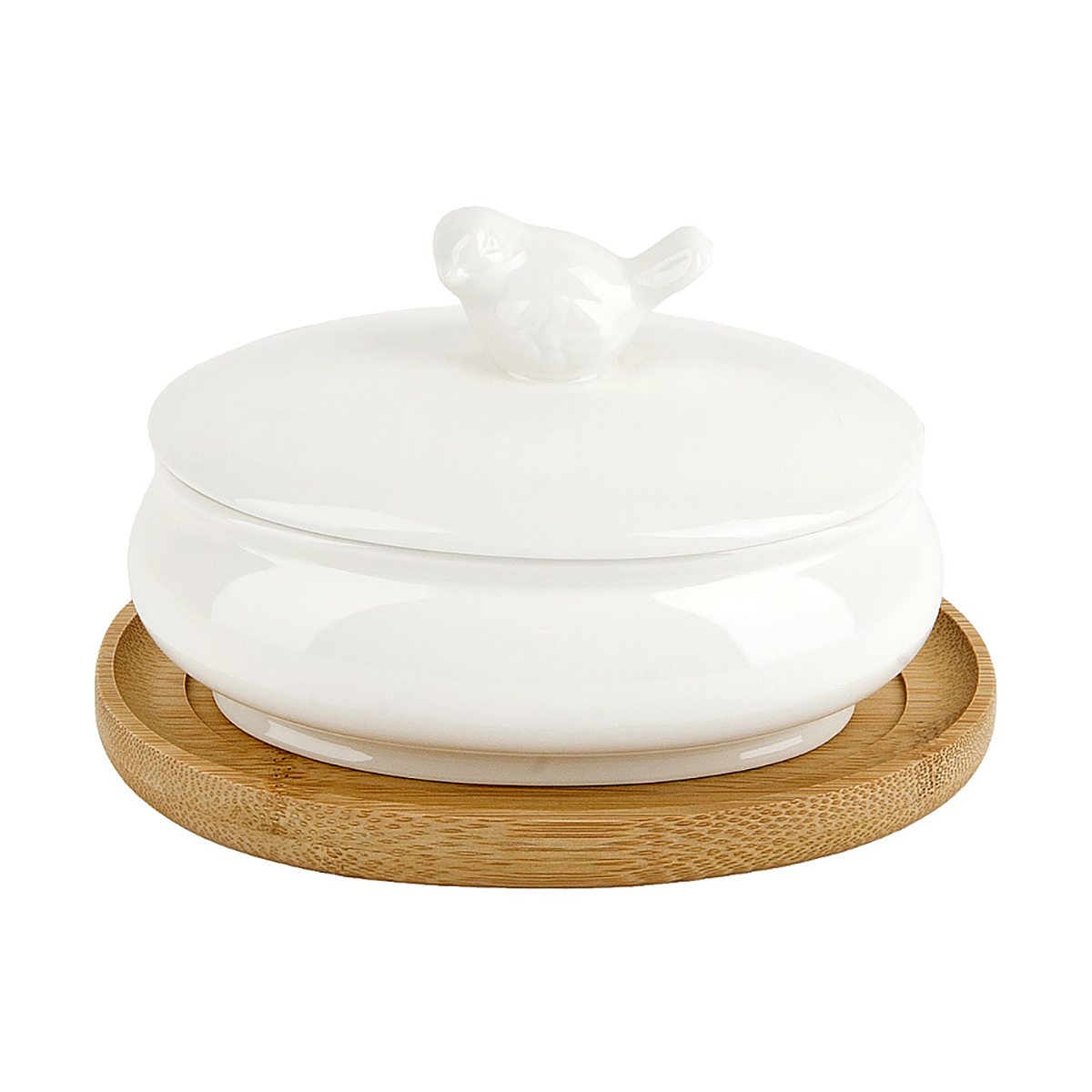 Сахарница на подставке "naturel" 250 мл, 15*11*10 см (1/36) "nouvelle home" 2631020